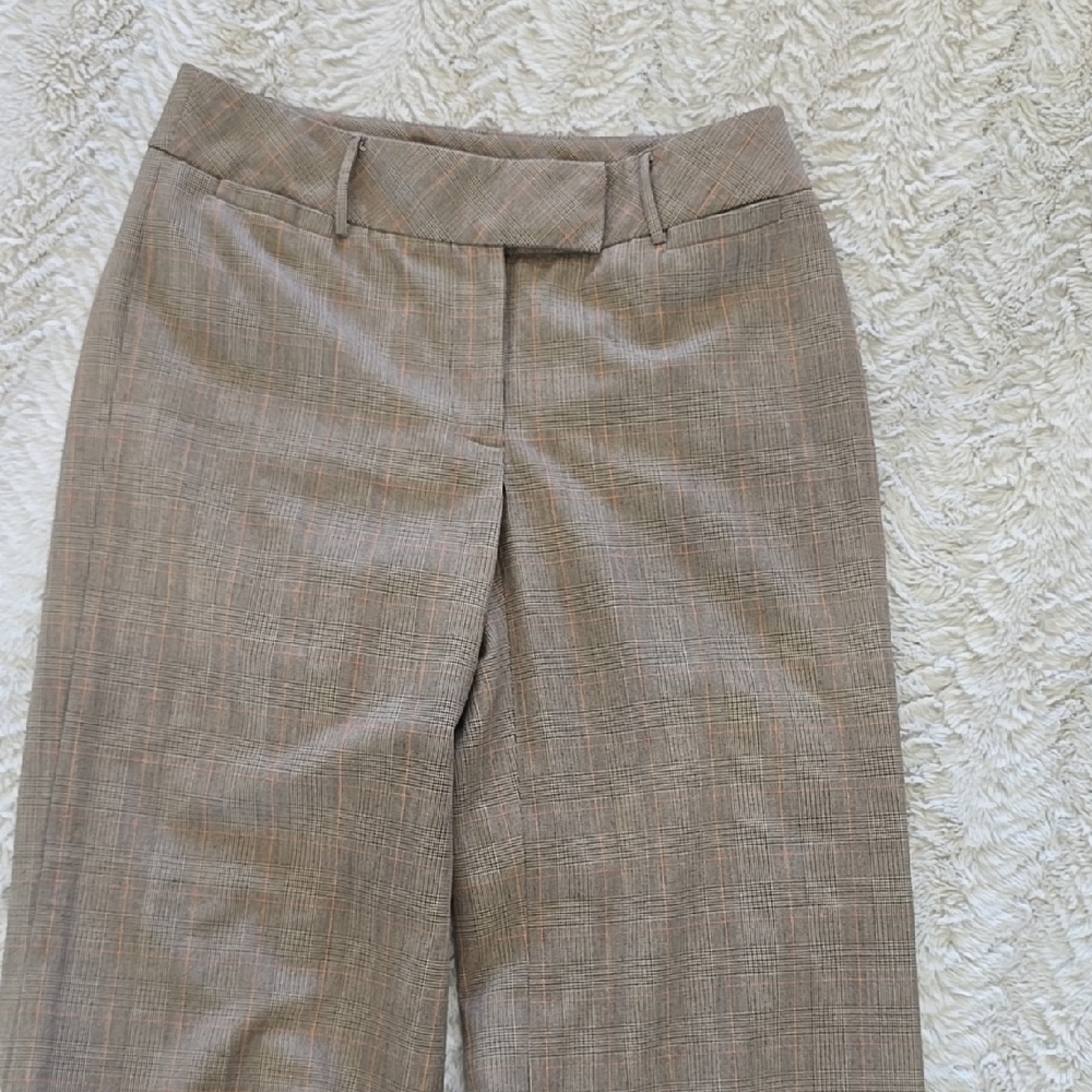 APOSTROPHE Stylish Plaid Trousers